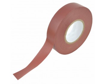 19mm x 33m Brown PVC Electrical Insulation Tape